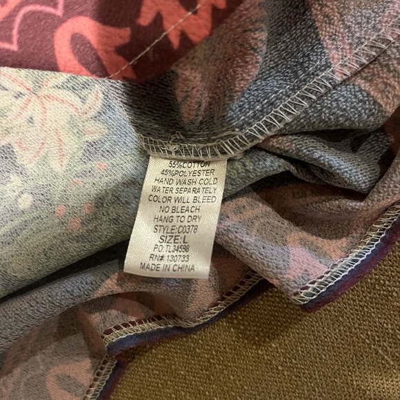 Umgee Black Floral Multicolored Off the Shoulder Blouse - Picture 3 of 4